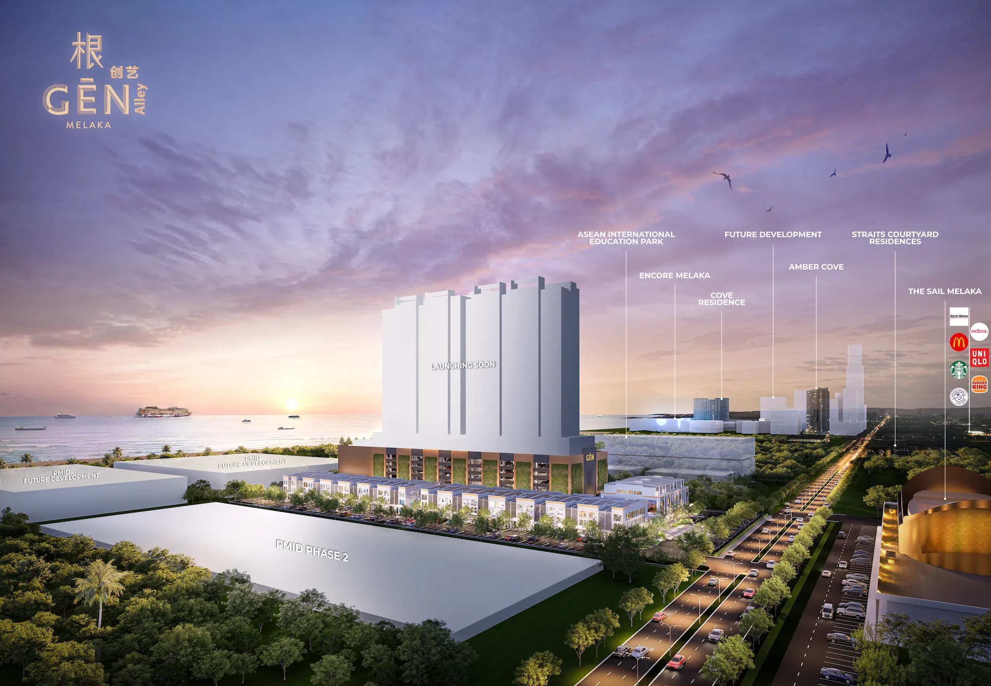 GEN, FACING THE HISTORY, BACKED BY THE STRAITS​